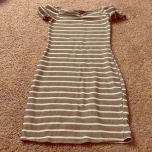 Figure fitting mini island dress